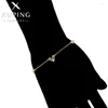 Länkarmband xuping smycken s högkvalitativ modedesigner elegant stil kvinnors guldfärg jul önskan gåvor a00791654