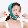 Ansikte Massager ansikte Chin Cheek Lift Up Slimming Slim Mask Ultra-Thin Belt Strap Band Kvinnor minskar Double Chin Skin ansiktsmassager Skinvård 240409