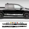 Schede della gonna laterale per porte per auto per Honda Ridgeline Pickup Truck Graphics Decals Decals Decals Cover Auto Accessori