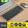 Combos 2.4g Wireless Keyboard and Mouse Protable Protable Keyboard Mououse Combo de souris définie pour ordinateur portable ordinateur portable Mac Desktop PC Smart TV PS4