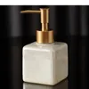 Liquid Soap Dispenser Light Luxury Hand Sanitzer Holder Ceramics Travel Portable Badrum Sanitizer Bottles Shampoo Shampo Gel Gel Bottle