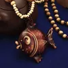 Pendant Necklaces 2023 Boho Jewelry Ethnic Style Long Hand Made Bead Wood Elephant Necklace For Women Price Decent Wholesal Dhgarden Dhmpi