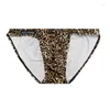 Underpants Cmenin Adannu 3pcs Leopard Nylon Triefs Briefs Underwear INS Style Comfort High rapidamente Jockstrap Man AD744