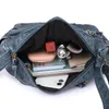 Sac Femmes Multi poches sac à main grande capacité Soft PU Messenger Strap ajusté polyvable