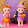 NT Sonny Angle Halloween Série aveugle Box mignon Kawaii Anime Figures Pumpkin Ghost Candy Toys Mystery Surprise Box Cadeaux pour les enfants