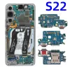 AIINANT USB Port Port Ładowa płyta Dock Connector ładowarka Flex kabel dla Samsung Galaxy S22 Ultra Plus S22+ S901N S906N S908N 5G 5G