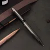 QX2B Lüks Geri Çekilebilir Beyin Pen İmza Siyah Mürekkep Kalem 1.0mm Puan Erkekler için Profesyonel Yönetici Ofisi Mevcut
