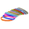 Bangle 12Pcs/Set Multiplication Tables Soft Silicone Bracelet Learn Math Education Wristband For Kids Preschool Teaching Tool Toy