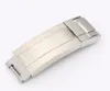 Carlywet 9mm x 9mm watch band buckle glide flip deployment clasp silver pression 316l solid metal Steeldlible1324y1218696