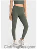 LL Yoga -Anzug plütige Leggings schnell und kostenlos mit hoher Taille nahtloser Mehrfachfarben Pfirsich für das Lauf Cyclin Pants LL861