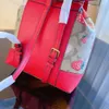 Nouveau style sac à dos Back Pack Pack Bookbag Femmes Fashion All-Match Grands Capacité Modèle de fraises Sac à dos M1