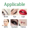 Kit de tatouage de maquillage permanent kit de tatouage charmant rotatif microblading pour lèvre de l'eye-liner à sourcils avec des aiguilles de cartouche 8 mm
