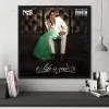 Nas Life ist Good Music Album Cover Poster Canvas Art Print Home Decor Wall Painting (kein Rahmen)