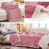 Blankets Weighted Blanket For Beds Warm Winter Flannel Bedspread On The Bed Fluffy Luxury Throw Pink Chair Sofa Home