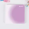 50 Sheets Gradient Color Sticky Notes Message Notes Paper Memo Pad Notebook Scrapbook Material School Stationery Supplies