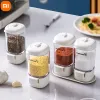 Jarra de especiarias Xiaomi Conjunto de sal e pimenta garrafa