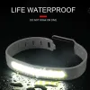 Nachtlopende armband LED LID Licht Outdoor Sport Flashing Light USB Oplaadbare veilige riemarm beenwaarschuwing polsband fietslichten