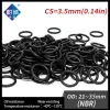 10 PCS/Lot Rubber Black NBR CS 3.5mm OD 21/22/23/22/22/26/27/28/29/39/31/32/33/34/35*3.5 O RING GASKET OIL مقاوم للماء.