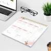 Planneurs Planificateur hebdomadaire Ordinier de planificateur non daté Agenda du calendrier quotidien 52 semaines pour faire la liste des organisateurs Journal avec la liste de contrôle du tracker d'habitude