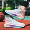 Chaussures de basket-ball baskets violettes pour hommes professionnels pour hommes