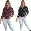 Camicette da donna camicie designer da donna magliette designer stampare camicia camicia a manica lunga camicia in forma libera