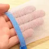 10 Stcs Clean Foaming Mesh Bag tragbare Hangable Seife Raver Bad Duschschaumschaum Nettoreinigung Delicate Foam Network