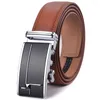 Belts Designer Authentic maschile vera cintura in pelle vera e propria attività di moda per mucche naturale per uomini marrone rosso b718