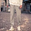 Pantaloni maschili 2024 primaverile innamorata a cuore sciolto e alla moda piede di cotone sport stile casual