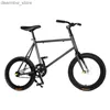 Bicicletas Moda colorida de 20 polegadas Estrada fixa Bicyc Bicyc Carbon Aço para estudante e fixie Bike L48