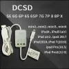 DCSD -Kabel für iPhone iPad lila Bildschirmzeile lesen Schreiben Sie Hartplattendaten entsperren WLAN für SE 6g 6p 6s 6sp 7g 7p 8 8p x mini1 mini