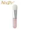 Brosse de fond de teint portable minimum mondial Brosse de maquillage rose avec cheveux synthétiques Hands Plastique Poiglet Beauté Essential Cosmetis Tools1249485