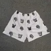 Wolf Head Brand Shorts Shorts para hombres Darcsport Mesh Shorts Diseñador Shorts Clásico Gym Mesh Shorts Shorts Sports Ventilate Wolf Print Dou 3143