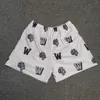 Wolf Head Brand Shorts Męskie spodenki Darcsport Mesh Shorts Designer Shorts Classic Gym Siath Shorts Sports Shorts Ventilate Wolf Print Dou 7909