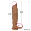 Realistyczny silikonowy dildo dorosły ogromny z filiżanką ssą seksowne zabawki dla kobiet paska pochwa flirtowanie masturbacji masażer