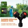 Knapsack Electric Sprayer Nozzle Agricultural Electric Black Pp Conical Replacement Garden Sprayer Nozzle Tool For Yard Lawn