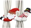 Christmas decoration creative curtain ring cartoon doll decoration doll clasp Curtain clasp window Pendant 20pcs DB1789974381