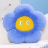 Pillow INS Flower Throw Pillows Kawaii Plush Floral Shaped Chair Backrest S Office Sofa Sitting Pads Home Decor