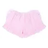 Baby flickor blommare blöja täcker barn spädbarn seersucker shorts ruffle bowknot trosor trosor sommar andningsbara knickers badkläder