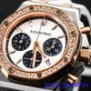 Populaire AP pols horloge Royal Oak Offshore 26234SR Automatische mechanische meter 37 mm dames precisie staal 18k rose goud diamant horloge