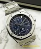 Swiss AP Wrist Watch Royal Oak Series 26574ST.OO.1220ST.02 Precision Steel Blue Plate Calendar Mens Mechanical Watch