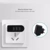 3 USB ACRAGER LED LUMINOUS LUMINOUS TARGing Head Smart Multi Port USB Charger Multifunction Charger