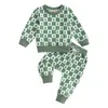 Set di abbigliamento natalizio bambino outfit per bambini inverno inverno fanatico calda pantalone abiti da bambino nati