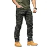 Herenbroek Man's Fashion Cargo Militaire tactische Safari Work Lange broek Multi-Pocket wandelsporten Outdoor