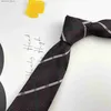 Ties cravatte Nuovo Melad Color Gentleman 8cm Business Tie Business MENS COREA COREA BROWNAGNO ROSSO CAFFERTA