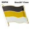 Branche du drapeau de l'Empire russe broche Brooch Flag National Pin épingles de voyage internationales XY0827-1