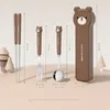Set di stoviglie orso/ cartoni animati utensili carini con carterine da tavolo da esterno