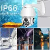 Kamery 1080p PTZ 4X Digital Zoom Camera IP Speed ​​Outdoor Speed ​​Dome Bezprzewodowa kamera bezpieczeństwa P2P Cloud CCTV Home Security Camera Besder