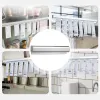 Kitchen Ticket Holder Wall Mounted Slide Restaurant Check Rack Adhesive Receipt Holder For Shops Cafes Pubs No Drilling Bill