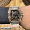 Orologi di lusso orologio meccanico movimento svizzero rakish fresco polso tv factory rm055 designer meccanics es vino barrel leisure business le cristal cas cas