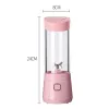 Elektrischer Mixer tragbarer Entsafter Handheld USB -Früchte Milch Smoothie Maker Mixer Cup Foodessor für Home Outdoor